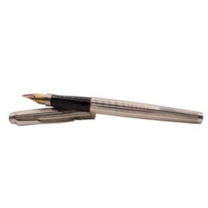 Parker 75 Prince de Galles – Πολυτελής Ασημένια Πένα με Μύτη 18K