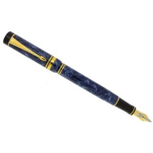 Parker Duofold Centennial Blue Marble – Πολυτελής Πένα Συλλεκτική (1990)